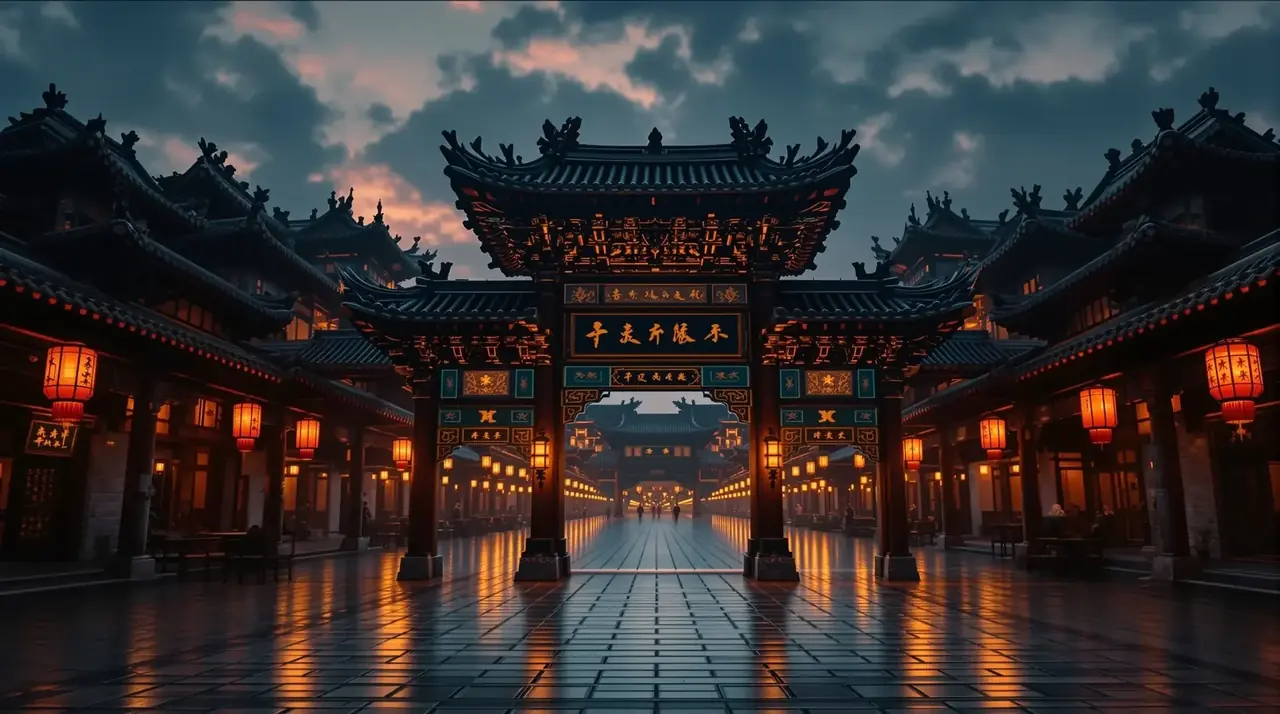 雨落长安背景剧照